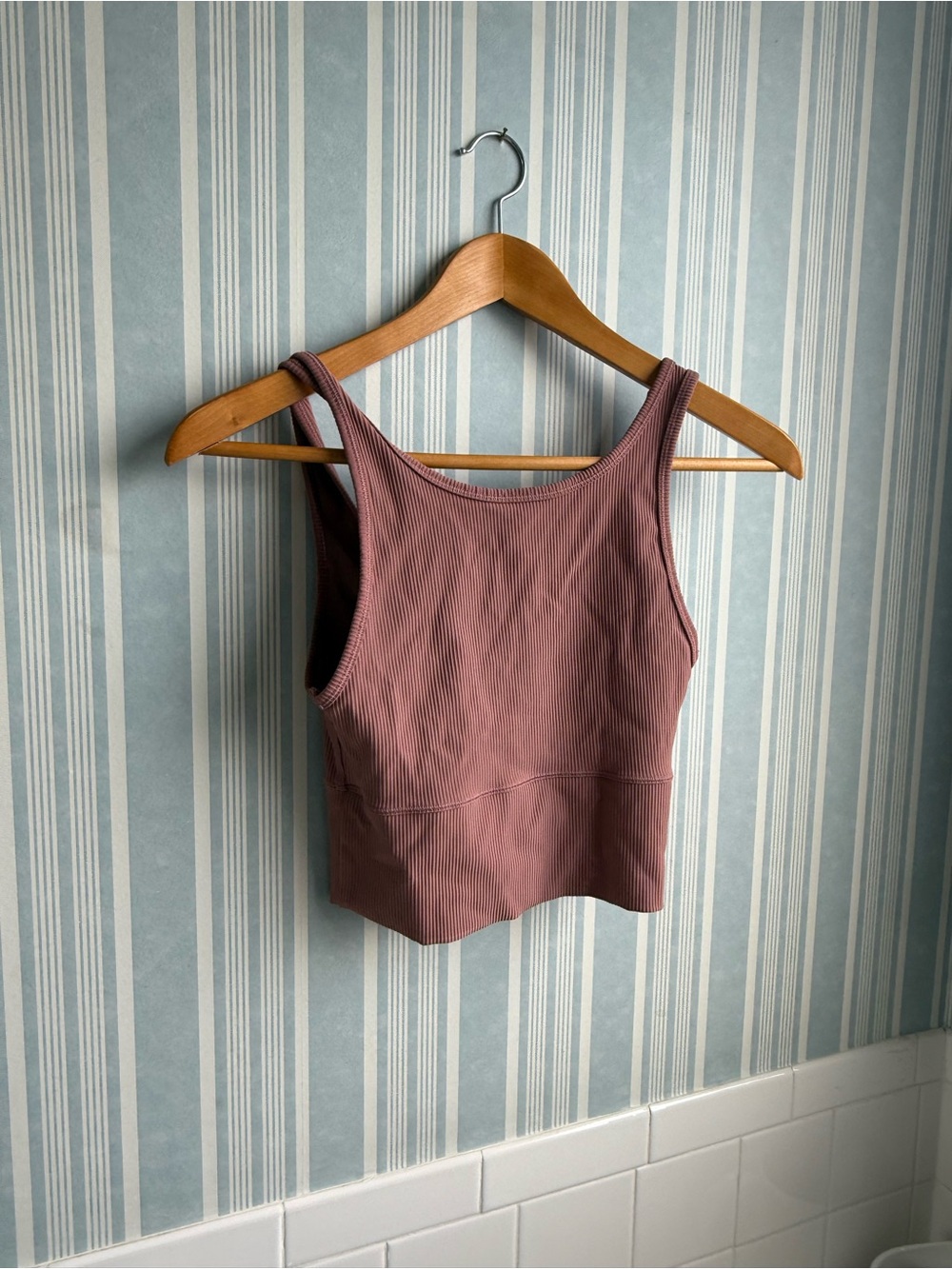 lululemon athletica Ribbed Mauve Tank - Women's